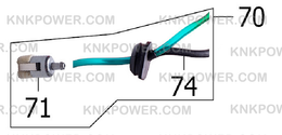 KM0403250-70 FUEL FILTER ASSY.