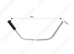 55-04 THROTTLE HANDLE DIAMETER:�19mm WIDTH:50CM THICKNESS:1.0mm