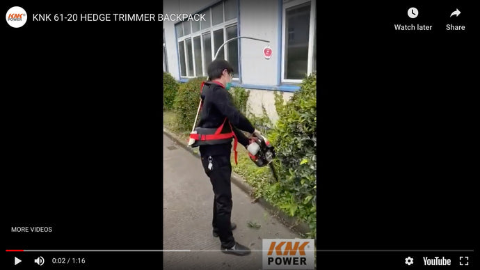 61-20 HEDGE TRIMMER BACKPACK VIDEO