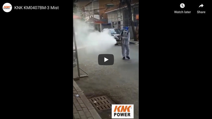 KM0407BM-3 Fogger Video