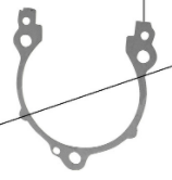knkpower [25025] CRANK CASE GASKET