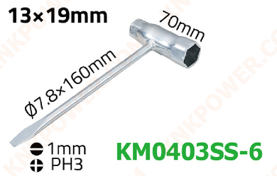 knkpower [15881] SPARK PLUG WRENCH