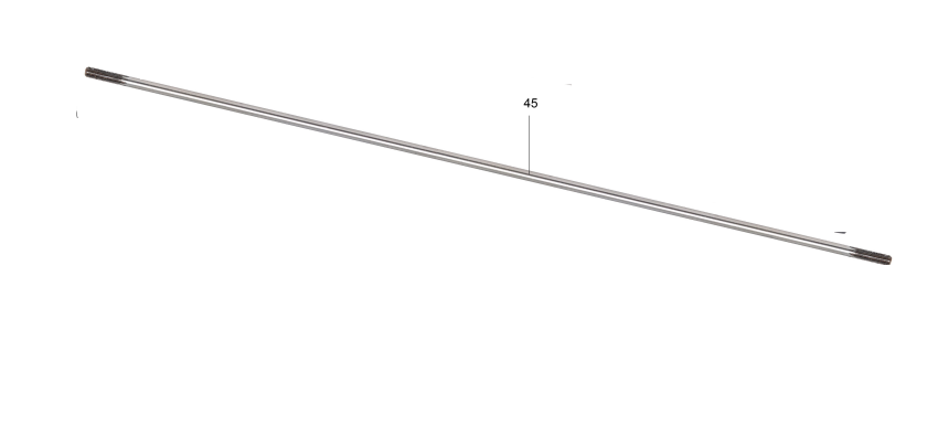 knkpower [24528] DRIVE SHAFT 1530*8MM 9T*9T