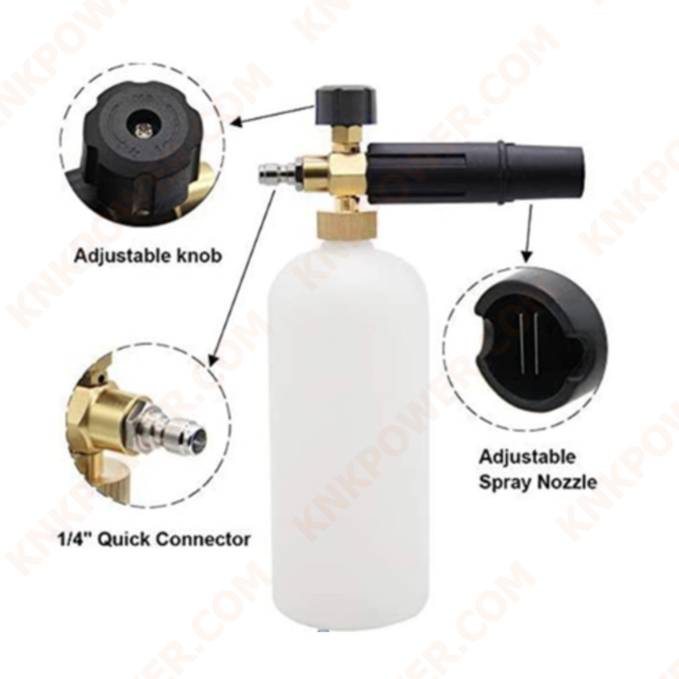 knkpower [16618] 1L High Pressure Car Wash Foam Gun