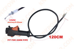 54-13 Throttle Control HOLE SIZE:26MM Cable Length : 120CM HOLE SIZE:26MM Cable Length : 120CM