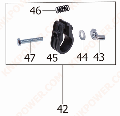 knkpower [23706] RING FOR LIMIT ASSY.