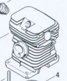 knkpower [24988] CYLINDER WITH PISTON Ø38mm FOR KM0403320
