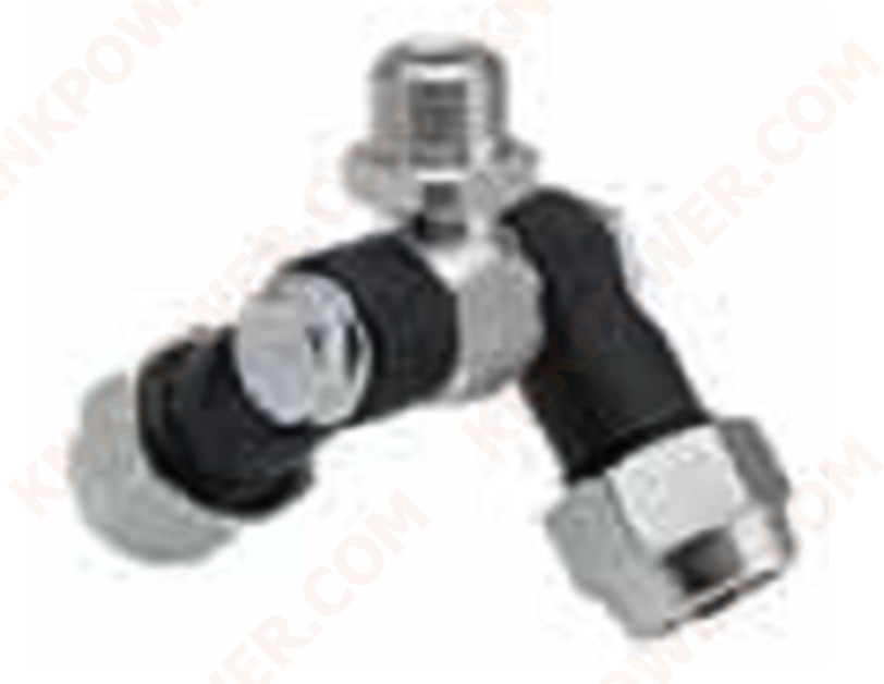 knkpower [14867] Double articulated nozzle , 1/4 M/ PORTABOQUILLAS DOBLE ARTICULADO , 1/4 M QTY/PACKAGE:10PCS