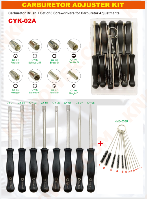 knkpower [19884] CARBURETOR ADJUSTER KIT