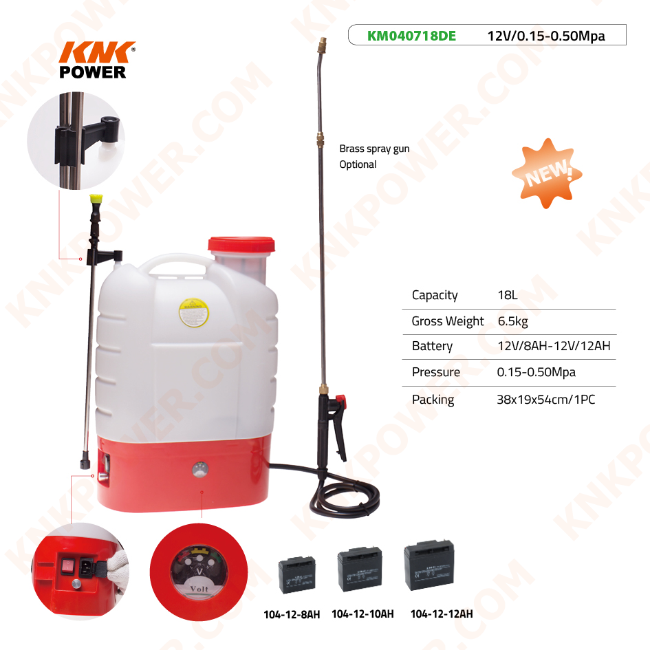 knkpower [12398] BATTERY LIQUID SPRAYER SPRAYERS