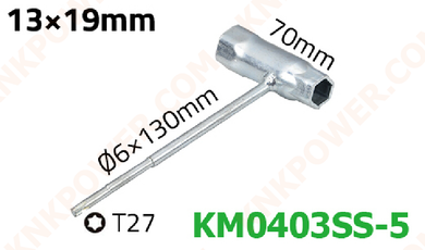 knkpower [15880] SPARK PLUG WRENCH