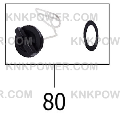 KM0403250-80 TANK CAP ASSY.