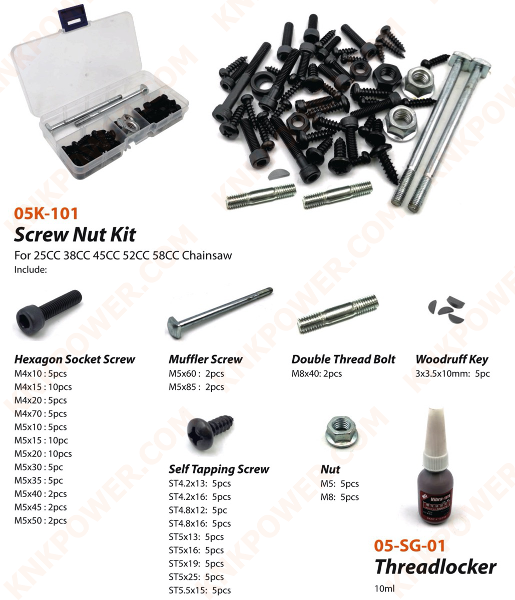 knkpower [17086] SCREW NUT KIT