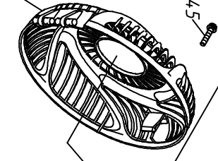 knkpower [25072] IMPELLER COVER FOR KM0410003B