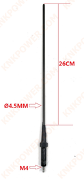 knkpower [14462] CARBON FIBER ROD