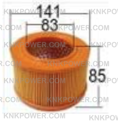 17-4256 AIR FILTER HATZ AIR FILTER 0403.0100 04030100 040 301 00 FOR 1D30 1D40 1D41 1D50 DIESEL ENGINE