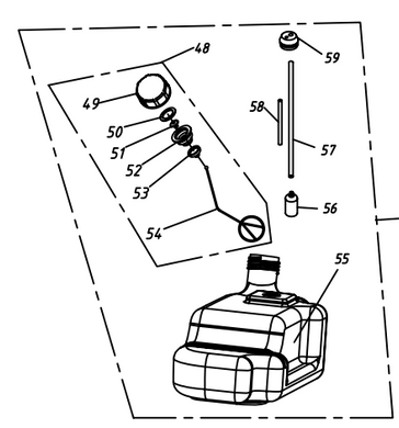 knkpower [25034] FUEL TANK ASSY
