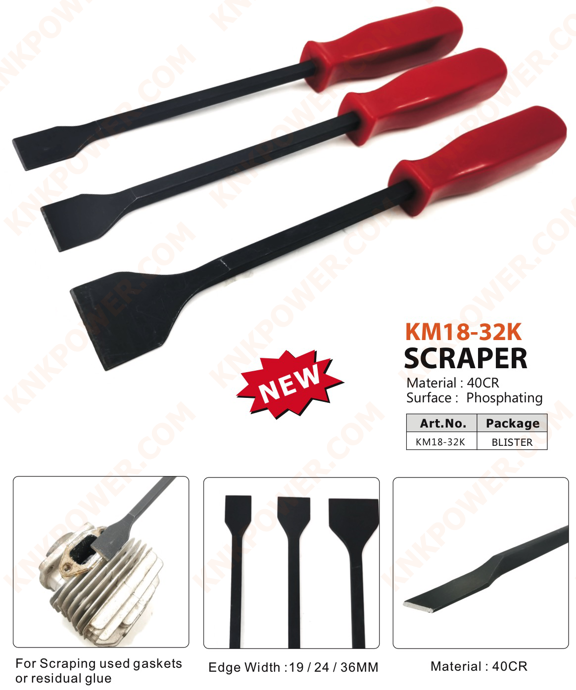 knkpower [12948] CYLINDER SCRAPER