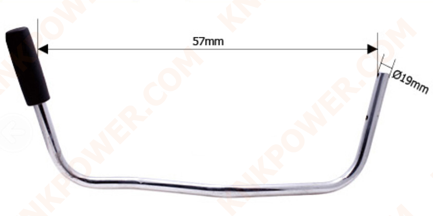 knkpower [11705] THROTTLE HANDLE LEVER