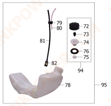 knkpower [15248] FUEL TANK COMP.