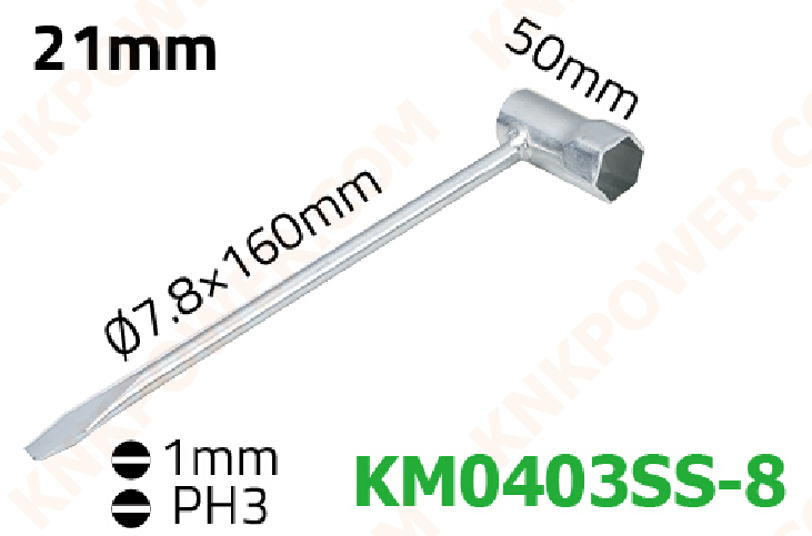 knkpower [15884] SPARK PLUG WRENCH
